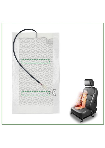 Evrensel Dahili Otomobil Koltuğu Isıtıcı Kiti 12V Karbon Fiber Isıtma Pedleri ile 2 Koltuk 3 Seviye Kontrol Anahtarı Sistemi (Yurt Dışından) indirimleri