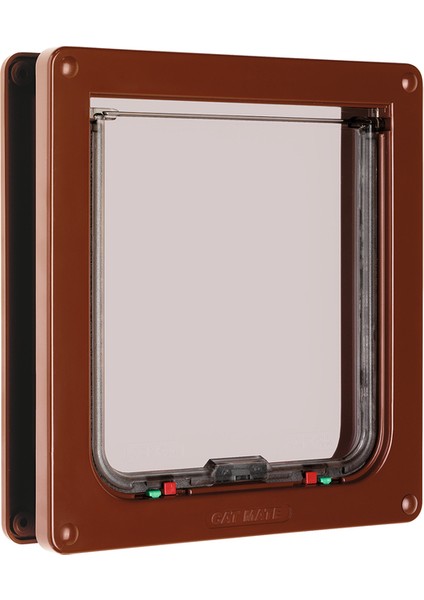 Xmpdby Beeztees Catmate Kedi Kapısı, Büyük, Çift Yönlü, 4 Fonksiyonlu, Kahverengi, 23,5X25,2CM fiyatları