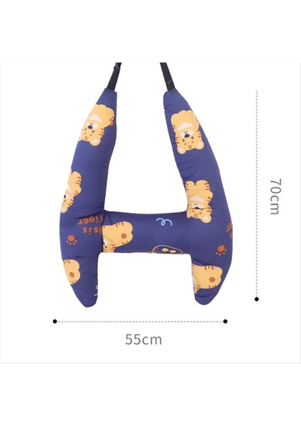 Araba H Şekil Kapsamı Yastığı Çocuk Araba Uyku Güvenliği Seyahat Yastığı Karikatür Deseni Yıkanabilir Konforlu Yumuşak Sidam (Yurt Dışından) modelleri