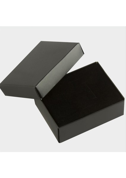 Xmpdby Ucuz Set Kolye Hediye Kutusu-Siyah