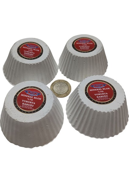 Gaga Taşı 4 Adet Yumurta Kabuklu