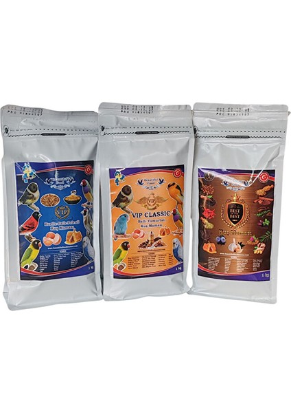 Mama 3 Lü Set (Kurtlu 1kg+Clasik 1 Kg+Best 1kg)