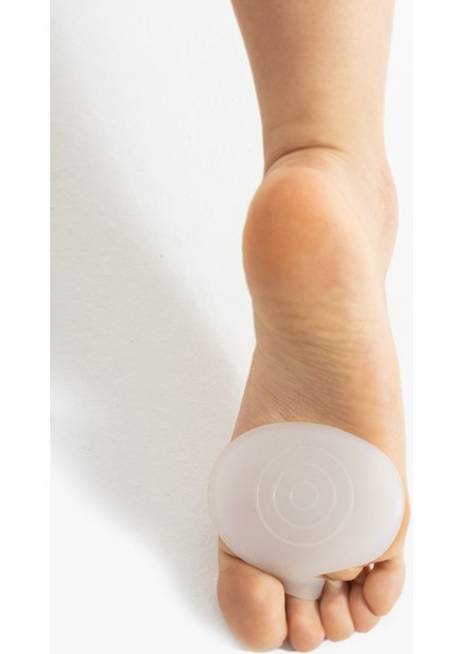 Silikon Nasır Önleyici Metatarsal Ayak Pedi Ayak Altı Baskı ve Ağrı Koruyucu Ped