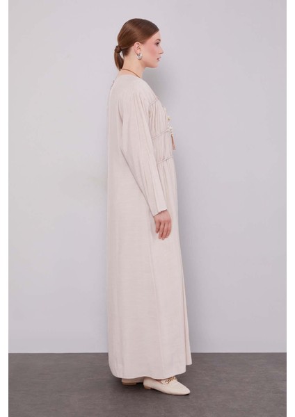 Taş Büzgü Detaylı Elbise fiyatları