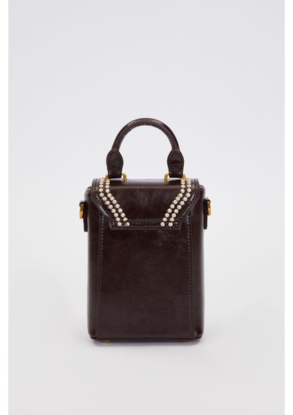 Camel Dikdörtgen Formlu Dikişli El Çantası fırsatları