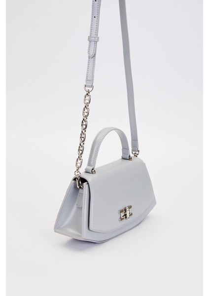 A.mavi Geometrik Model Omuz Çantası fiyatları