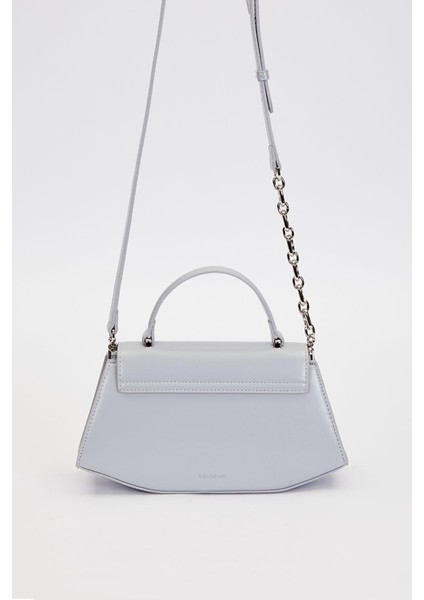 A.mavi Geometrik Model Omuz Çantası fırsatları