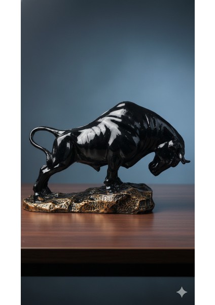 Dekoratif Boğa Heykeli