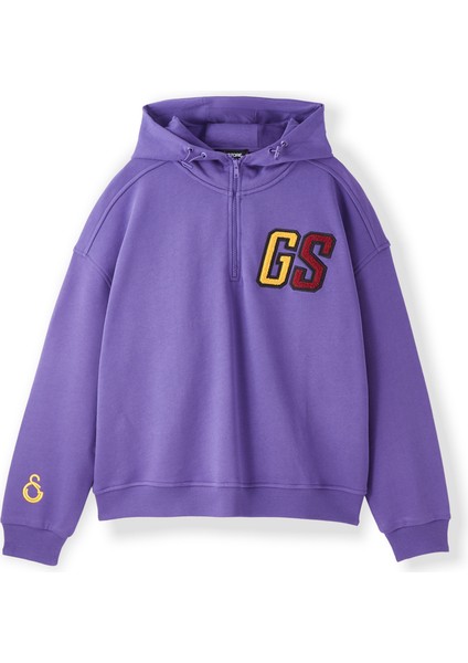 Galatasaray Kadın Yarım Zip Hoodie K252107