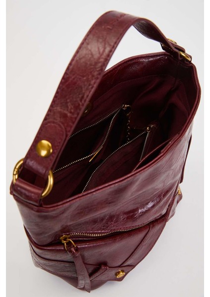 Kırmızı Cep Görünümlü El Çantası modelleri