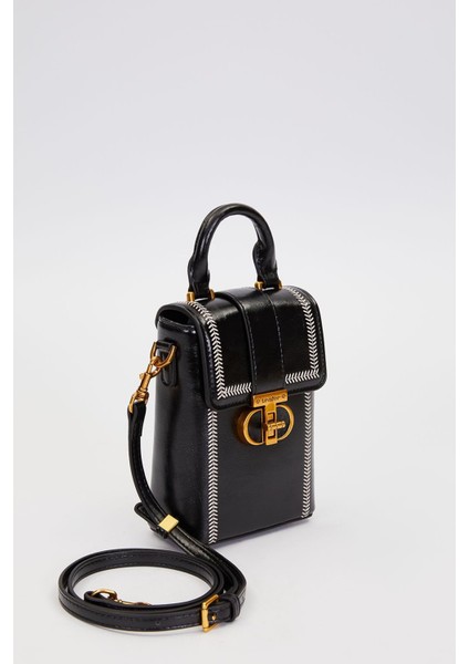 Siyah Dikdörtgen Formlu El Çantası fiyatları