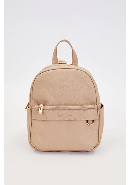 Vizon Fermuar Gözlü Sırt Çantası