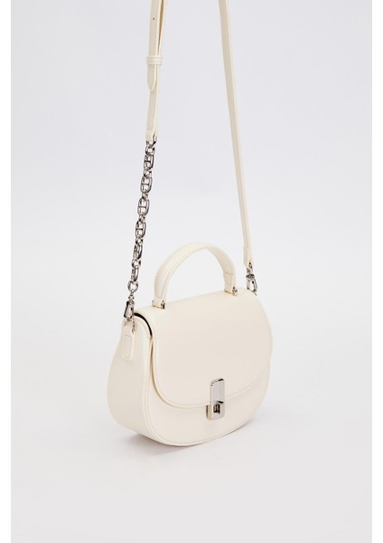 Bej Zincir Askı Detaylı El Çantası fiyatları