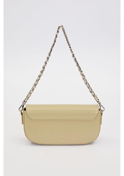 Yeşil Silver Kilit Detaylı Omuz Çantası fırsatları