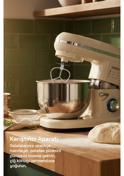 SMX-2770 Standlı Mikser-Krem fırsatları