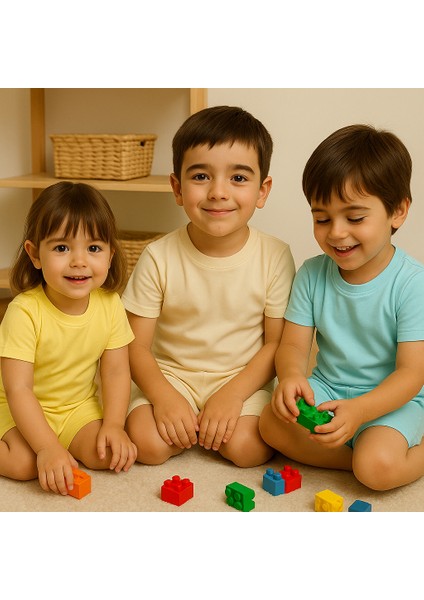 Çocuklar Için Arkadan Fermuarlı Tulum Özel Gereksinime Uyumlu