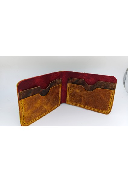 Gerçek Deri Tamamen El Emeği Cüzdan 22CM*8CM * 1 Kağıt Para Alanı 4 Kart Bölmesi NLU98 fırsatları