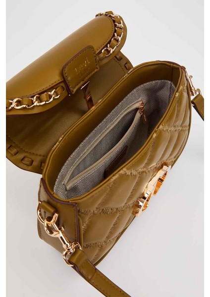 Yeşil Dikişli Kapitone Model El Çantası modelleri