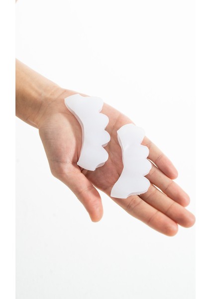 Silikon 5-Parmak Ayırıcı Makara Halluks Valgus & Bunyon Koruyucu modelleri