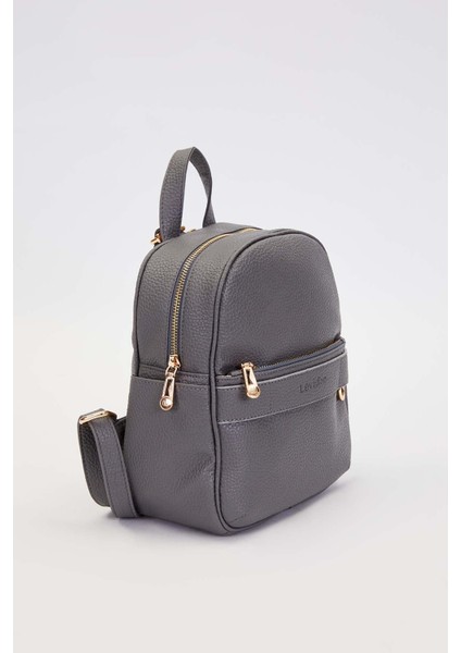 Gri Fermuar Gözlü Sırt Çantası fiyatları