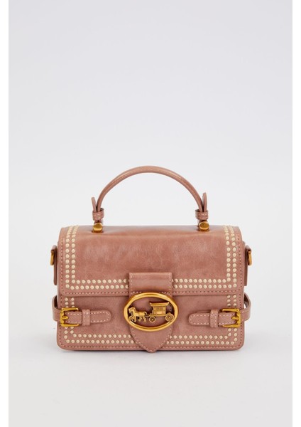 Haki Ikili Kemer Görünümlü El Çantası