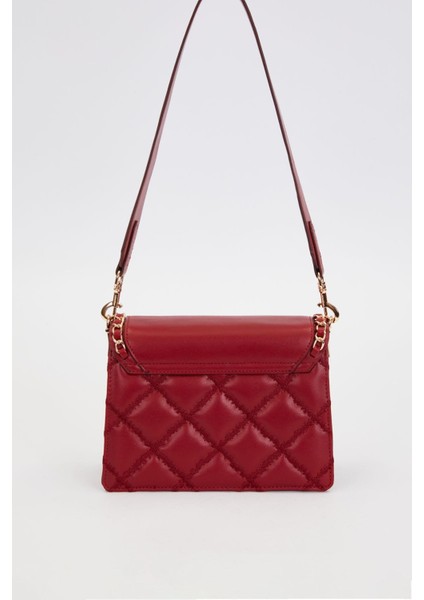 Koyu Kahve Örgü Kapak Model Omuz Çantası fırsatları