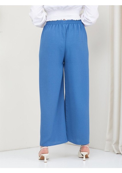 Enenstyle Fashıon Boutıque Rahat Kalıp Beli Lastikli Bol Paça Salaş Yazlık Kadın Aerobin Pantolon fiyatları