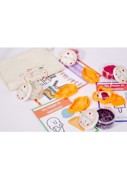 Sparkly Ice Cream Çok Renkli Oyun Hamuru fiyatları