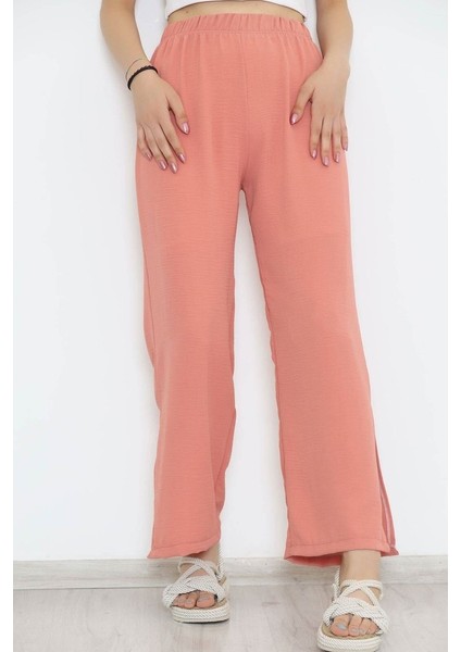 Enenstyle Fashıon Boutıque Rahat Kalıp Beli Lastikli Bol Paça Salaş Yazlık Kadın Aerobin Pantolon fırsatları