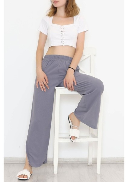Enenstyle Fashıon Boutıque Rahat Kalıp Beli Lastikli Bol Paça Salaş Yazlık Kadın Aerobin Pantolon indirimleri