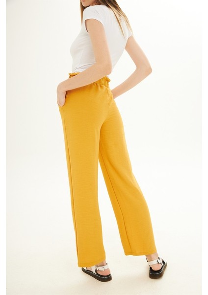 Enenstyle Fashıon Boutıque Rahat Kalıp Beli Lastikli Bol Paça Salaş Yazlık Kadın Aerobin Pantolon modelleri