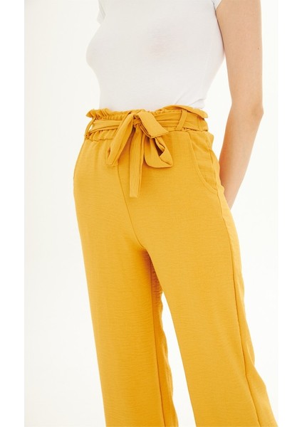 Enenstyle Fashıon Boutıque Rahat Kalıp Beli Lastikli Bol Paça Salaş Yazlık Kadın Aerobin Pantolon fırsatları