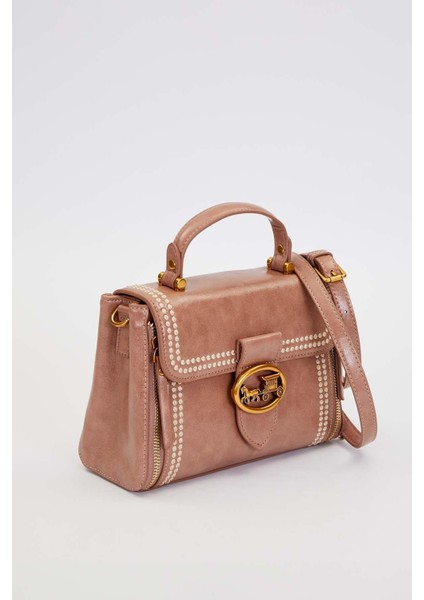 Haki Aksesuar Kilitli El Çantası fiyatları