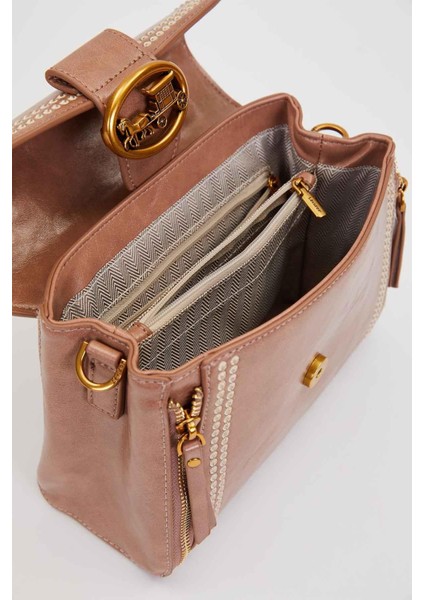 Haki Aksesuar Kilitli El Çantası modelleri