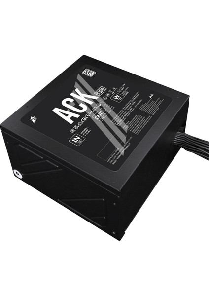 ACK 650W 80+ Aktif PFC 14CM Fan 5 Yıl Garantili Siyah Güç Kaynağı fiyatları