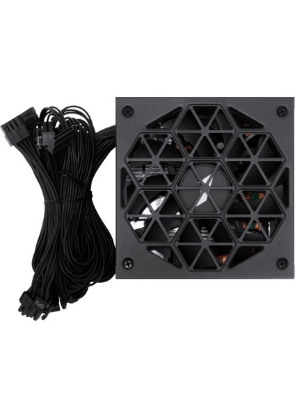 ACK 650W 80+ Aktif PFC 14CM Fan 5 Yıl Garantili Siyah Güç Kaynağı