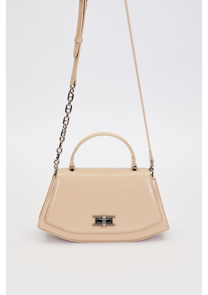 Vizon Geometrik Model Omuz Çantası