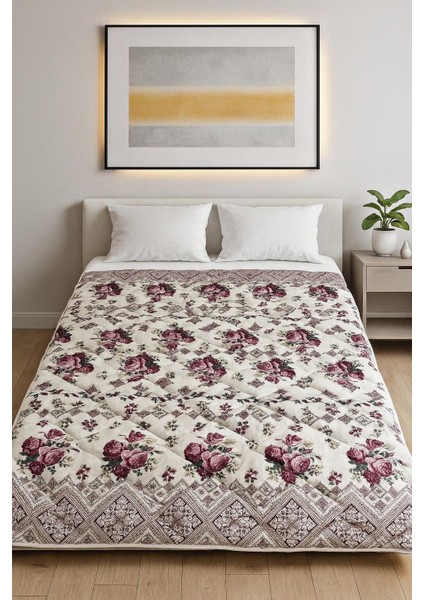 Tek Kişilik Desenli Yorgan 155 x 215
