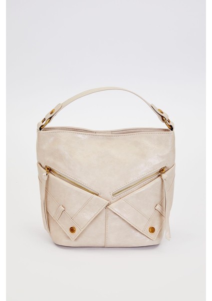 Gri Cep Görünümlü El Çantası