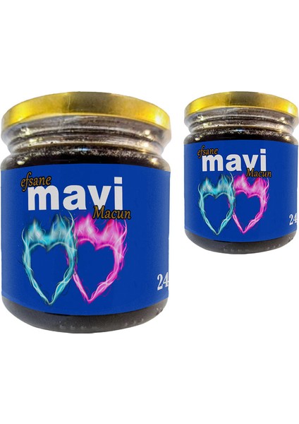 Efsanevi Mavi Macun Bay&bayan Çiftlere Özel 240 gr 2 Adet