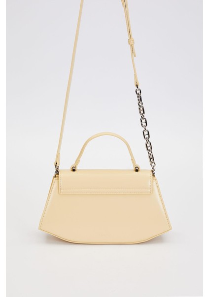 Sarı Geometrik Model Omuz Çantası fırsatları