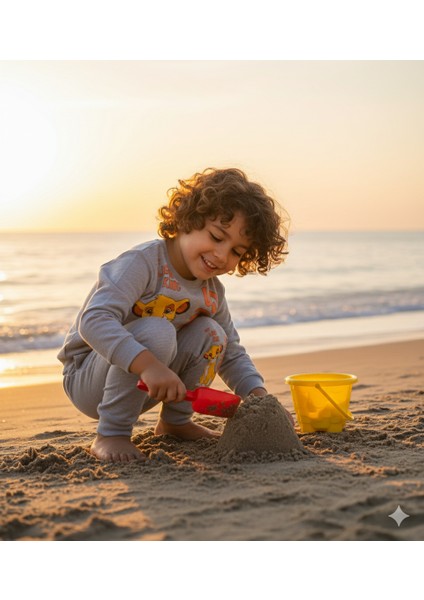 2-5 Yaş Aslan Kral (Simba) Baskılı Çocuk Eşofman Takımı | Mevsimlik modelleri