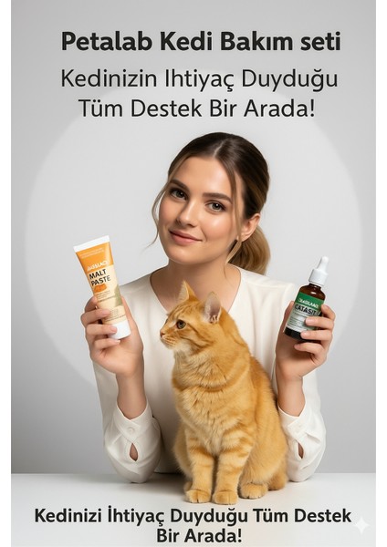 Kedi Bakım Seti (Catasin Damla & Malt Macun) fiyatları