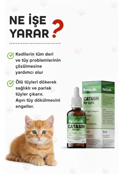Kedi Bakım Seti (Catasin Damla & Malt Macun) modelleri