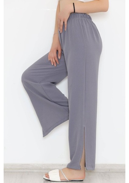 Enenstyle Fashıon Boutıque Rahat Kalıp Beli Lastikli Bol Paça Salaş Yazlık Kadın Aerobin Pantolon