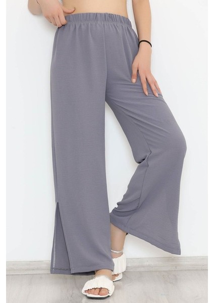 Enenstyle Fashıon Boutıque Rahat Kalıp Beli Lastikli Bol Paça Salaş Yazlık Kadın Aerobin Pantolon modelleri