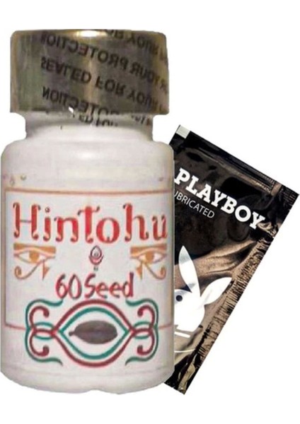 Hintohu Mucizevi 60 Seed Ağız Kokusu Gìderici Çiğnenen Tohum 60LI + 1 Hediyeli Jel