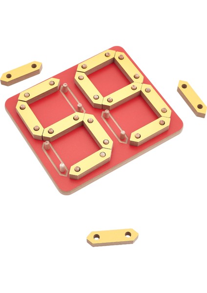 Kırmızı Ahşap Numaratör Eğitici Oyuncak, Çocuklar Için Öğretici ve Eğlenceli indirimleri