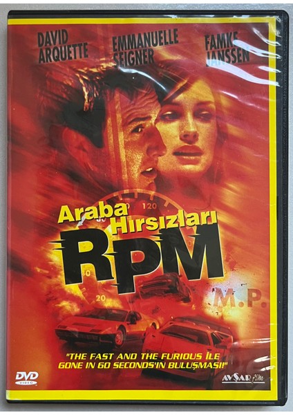 Araba Hırsızları Rpm DVD (Orijnal Dönem Baskı Dvd)