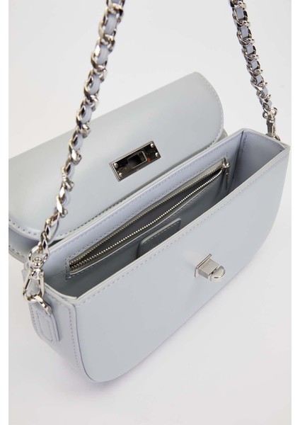 A.mavi Silver Kilit Detaylı Omuz Çantası modelleri